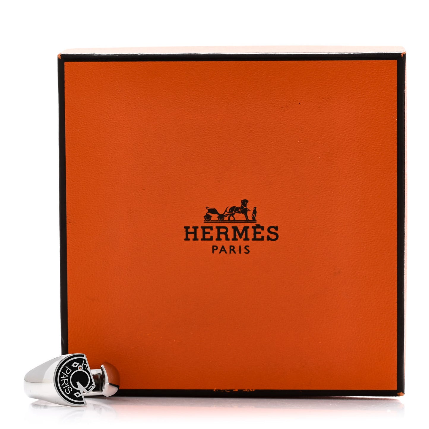 Stainless Steel Mens Carrousel Ring 64 Black