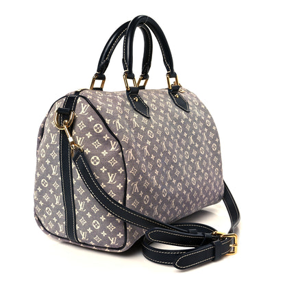Louis Vuitton Monogram Idylle Speedy Bandouliere 30 Encre 3 of 11