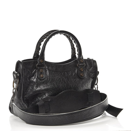 Balenciaga Agneau Classic Hardware Mini City Black 4 of 8