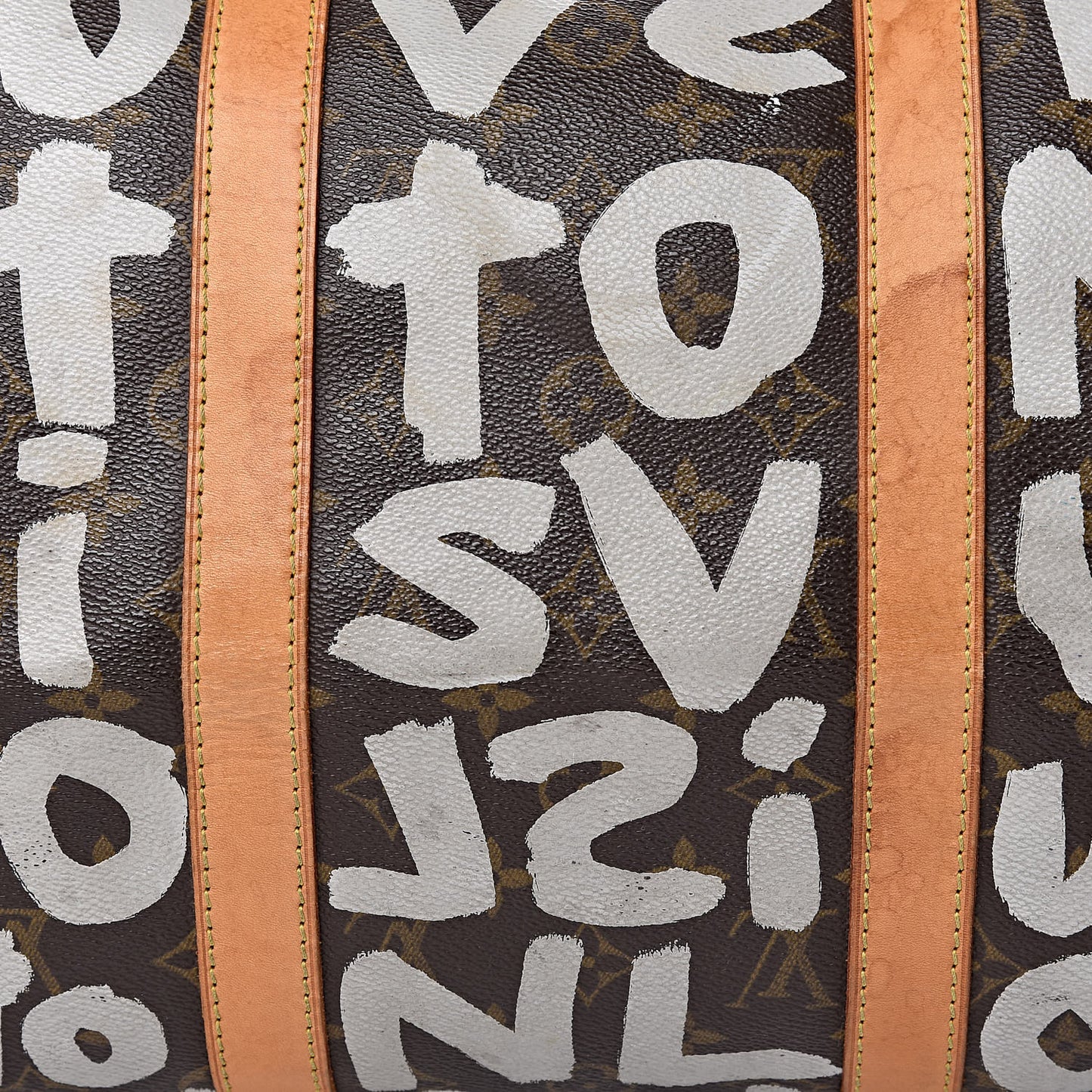 Graffiti Keepall 50 Silver