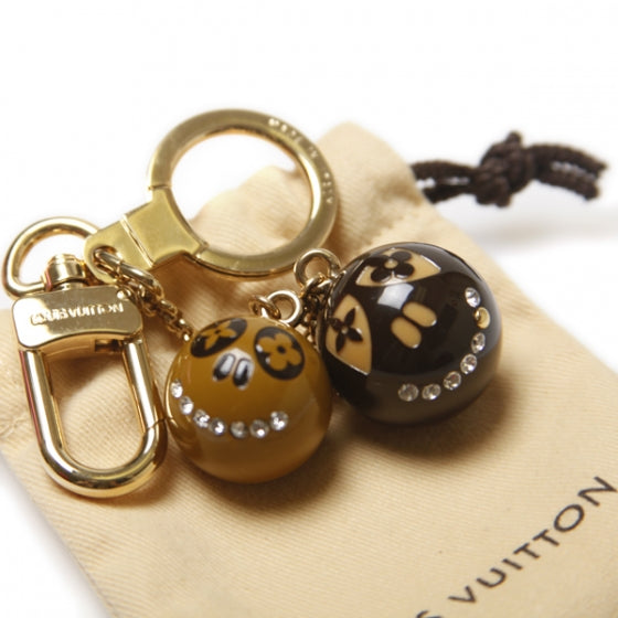 Louis Vuitton Halloween Jack and Lucie Key Cles Brown 3 of 5