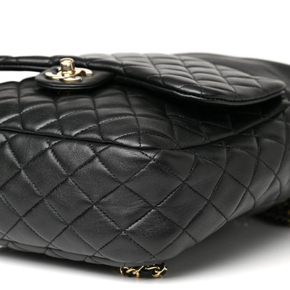 Chanel Lambskin Quilted Large In Seoul Backpack Navy 10 of 10
