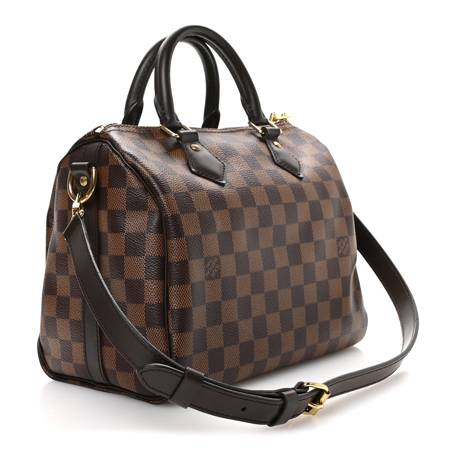 Damier Ebene Speedy Bandouliere 25