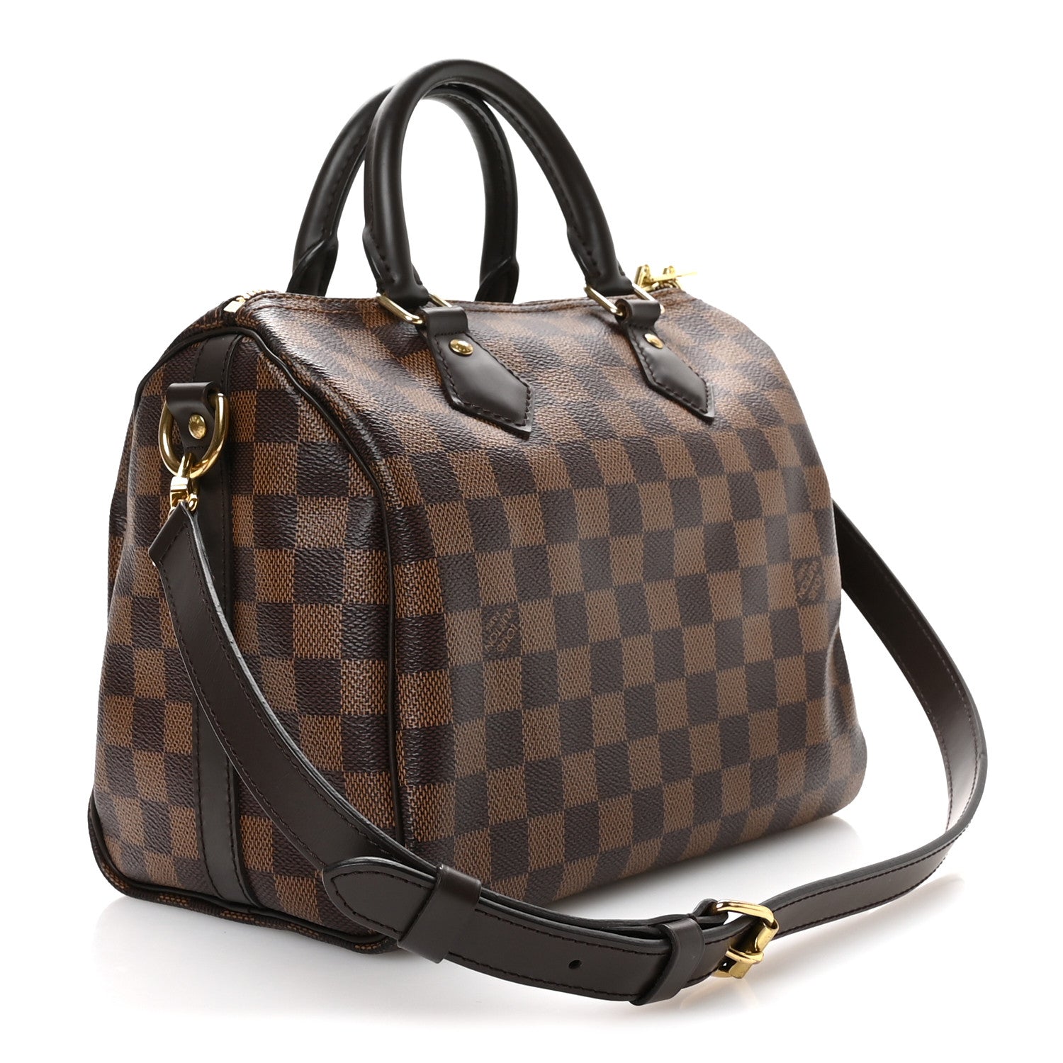 Louis Vuitton Damier Ebene Speedy Bandouliere 25 2 of 10