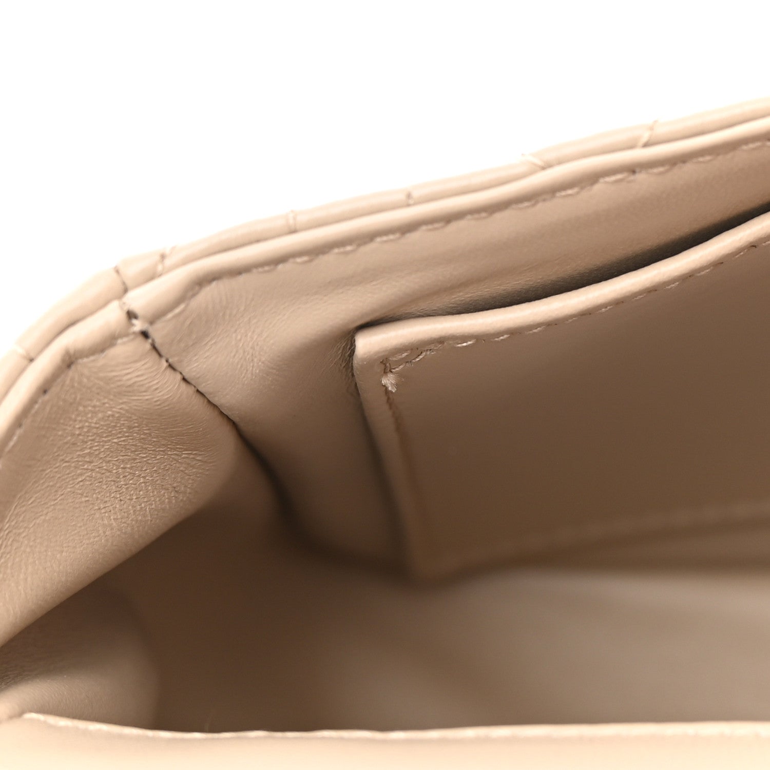 Christian Dior Calfskin Cannage Medium Caro Bag Beige 12 of 13