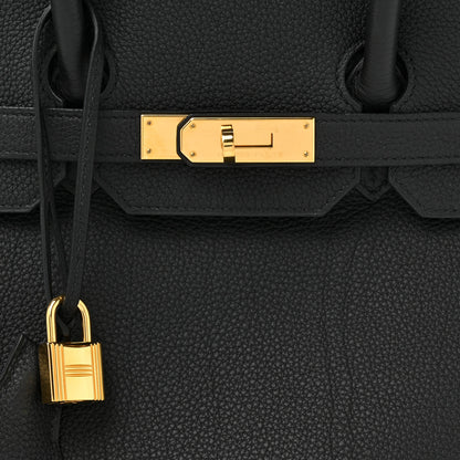 Hermes Togo Birkin 35 Black 8 of 12
