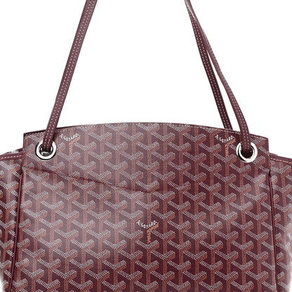 Goyard Goyardine Rouette PM Burgundy 9 of 17