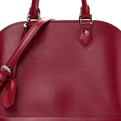 Louis Vuitton Epi Alma PM Rubis 7 of 9