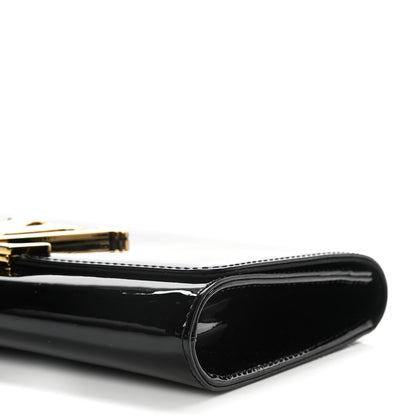 Louis Vuitton Patent Louise Clutch Black 8 of 11