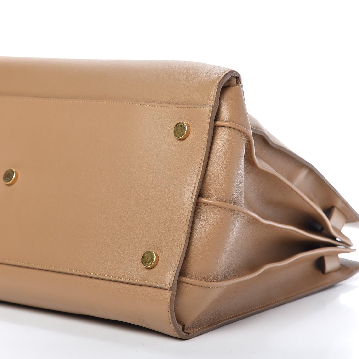 Saint Laurent Calfskin Large Sac de Jour Carryall Tan 8 of 11