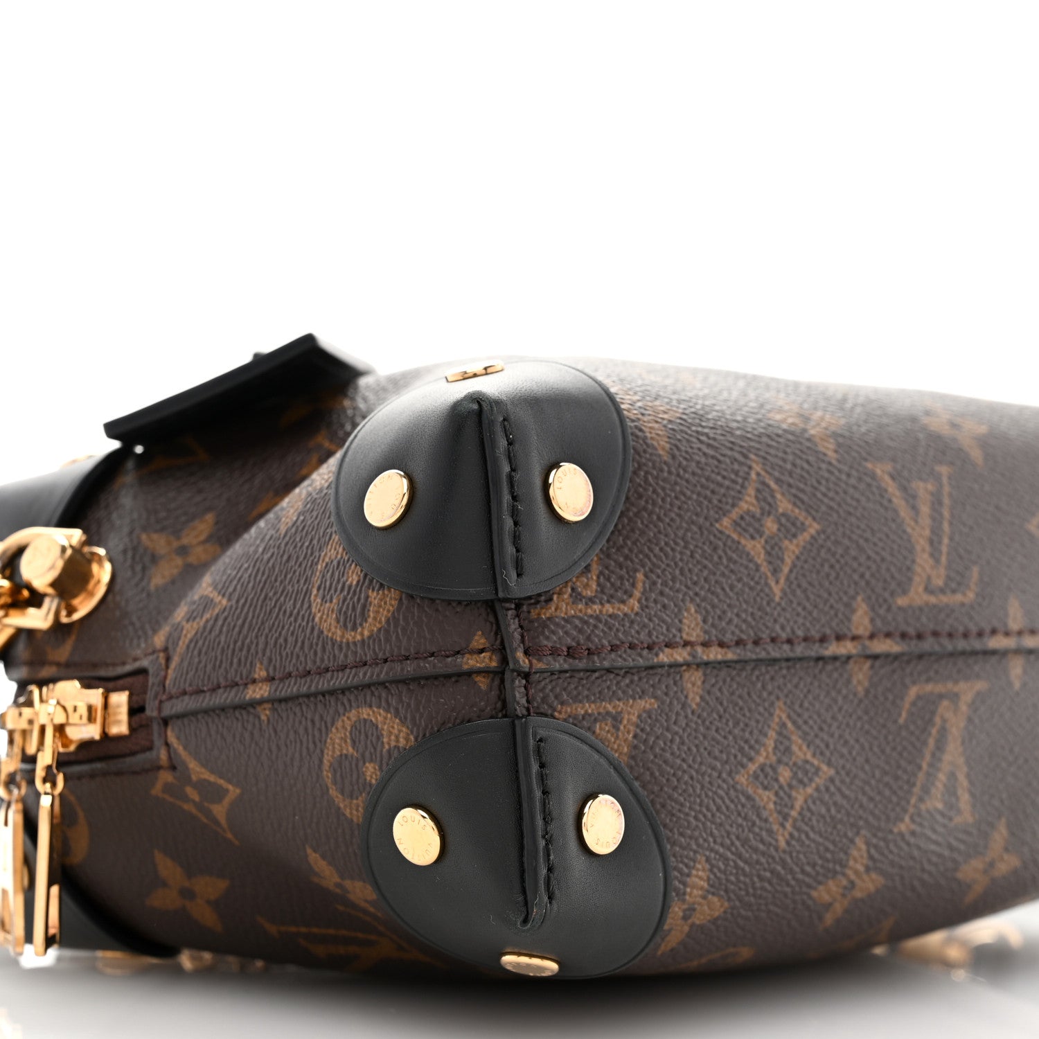 Louis Vuitton Monogram Petite Malle Souple Black 8 of 10
