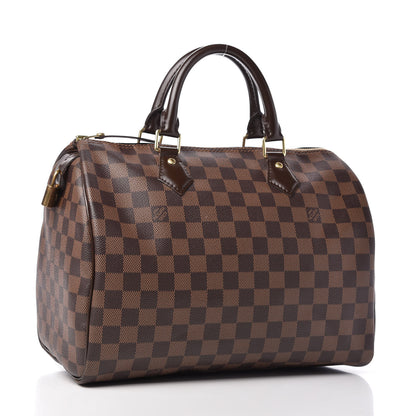 Louis Vuitton Damier Ebene Speedy 30 3 of 11