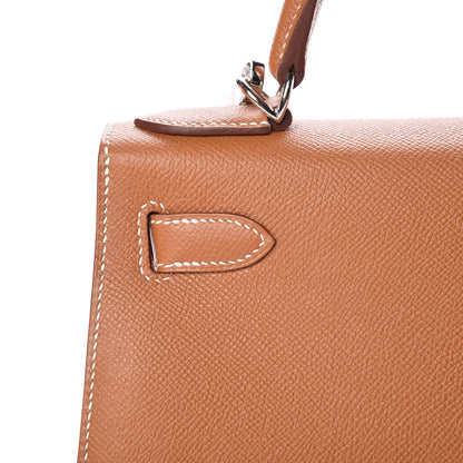 Hermes Epsom Kelly Sellier 28 Gold 12 of 37