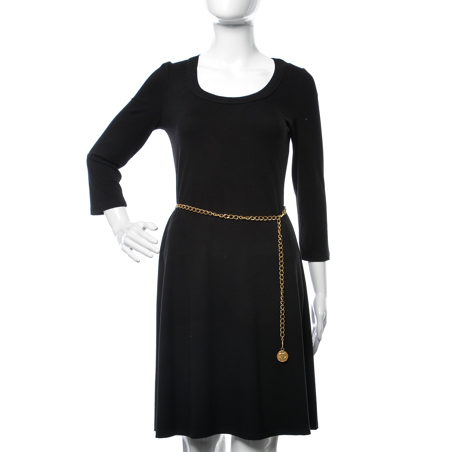 Chanel Chain Medallion Belt Gold 2 of 6