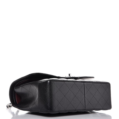 Chanel Caviar Quilted Jumbo Double Flap Black 4 of 7