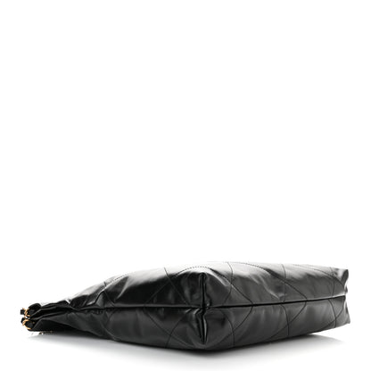 Chanel Shiny Calfskin Quilted Small Chanel 22 Black 5 of 11