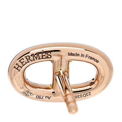 Hermes 18K Rose Gold TPM Farandole Stud Earrings 4 of 5