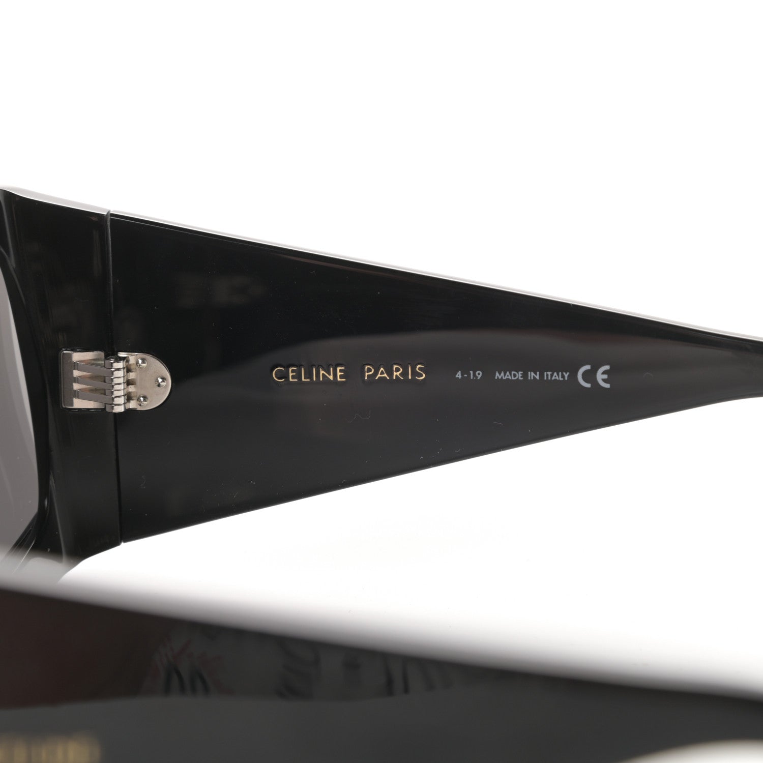 Celine Acetate Sunglasses CL 40084I Black 6 of 7