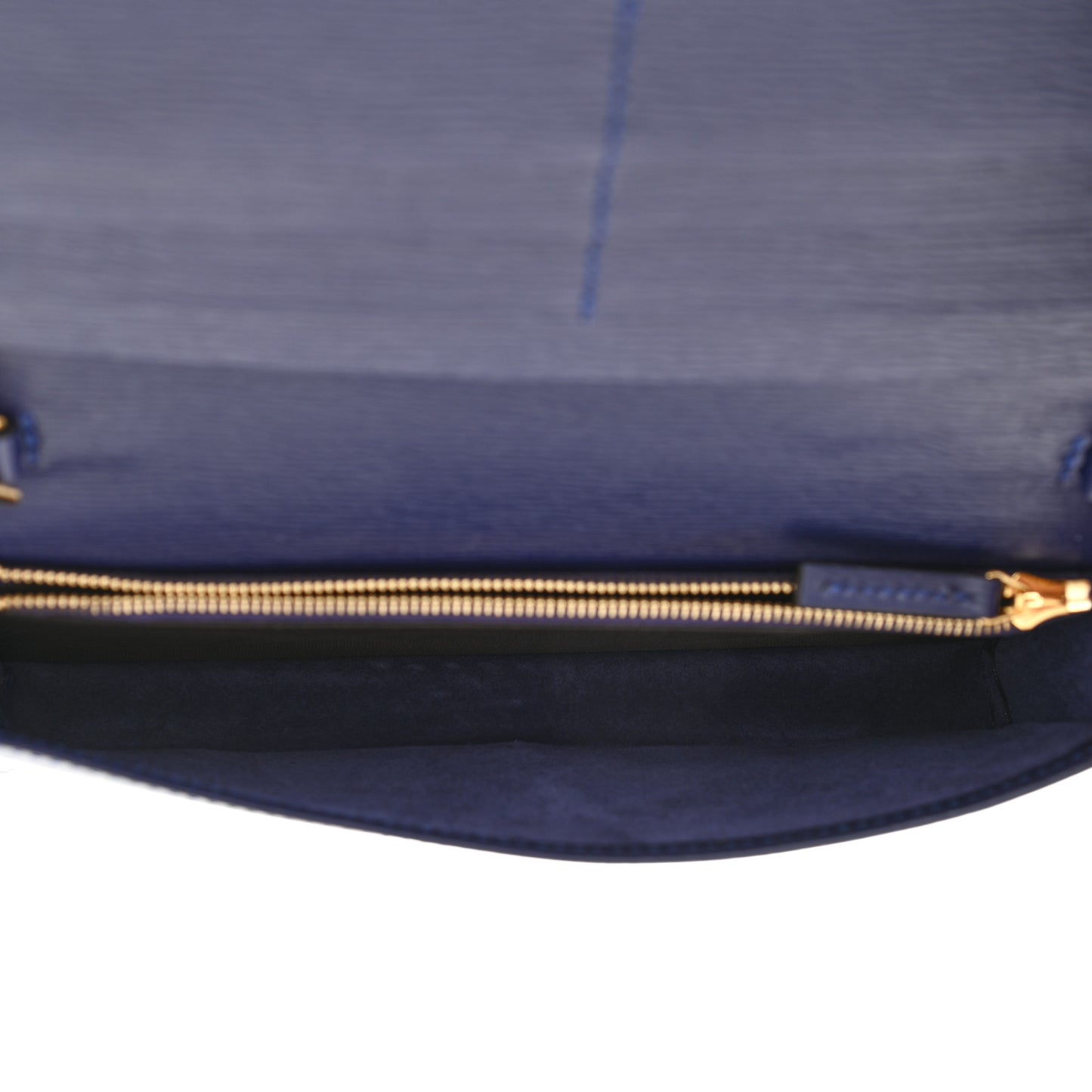 Shangai Calfskin Polka Dot Horsebit 1955 Wallet On Chain Blue Orange Sailor Blue