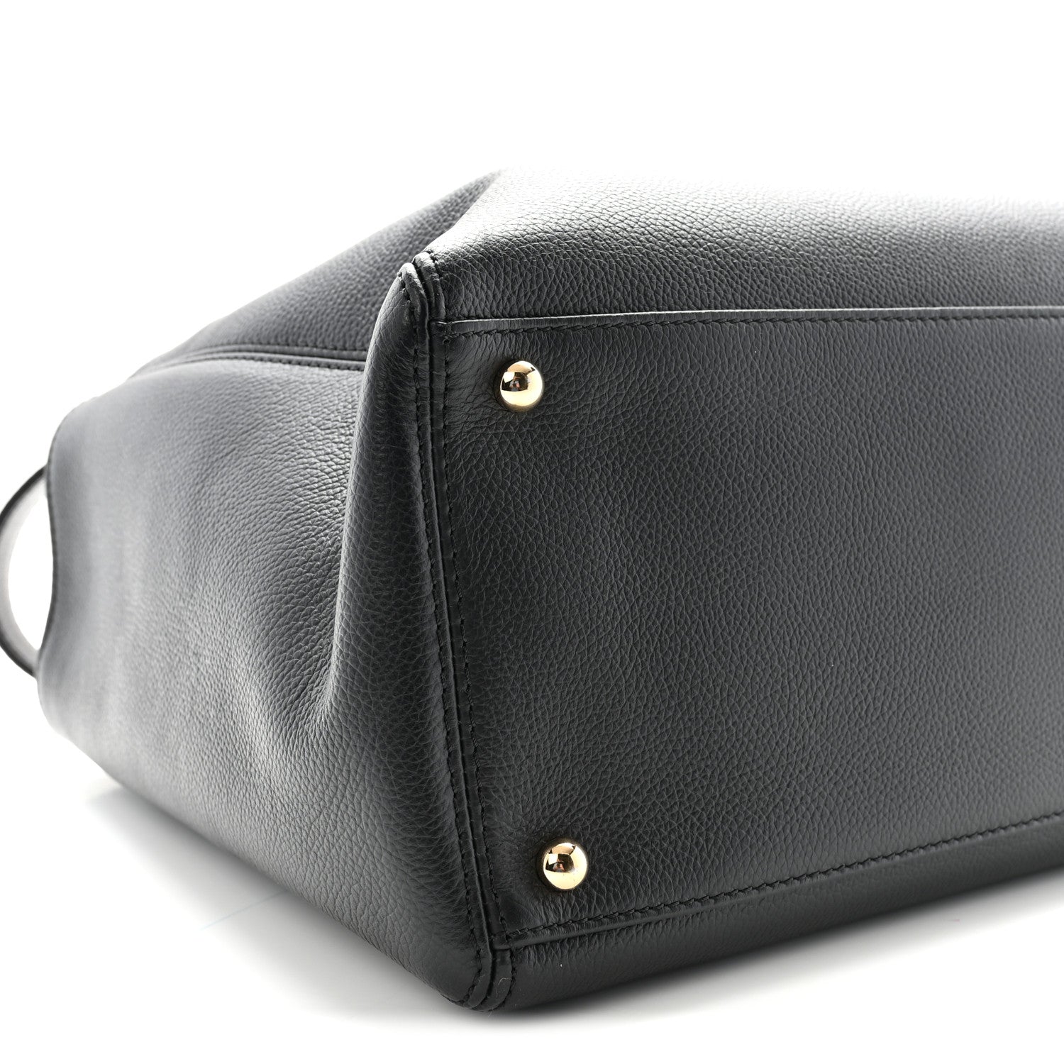 Chanel Calfskin Cerf Executive Shopper Tote Black 9 of 10