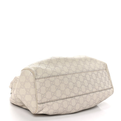Gucci Guccissima Medium Sukey Tote Mystic White 4 of 10