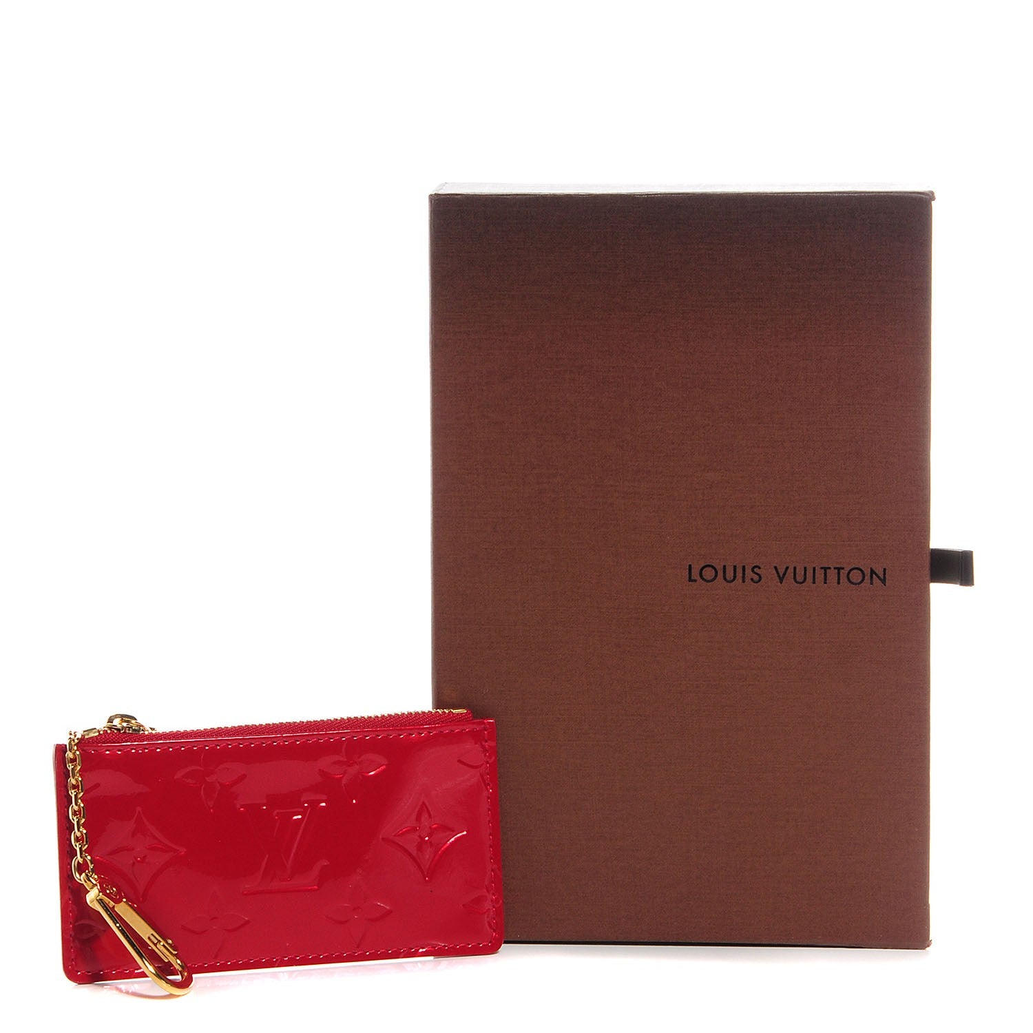 Louis Vuitton Vernis Key Pouch Pomme D'Amour 8 of 8