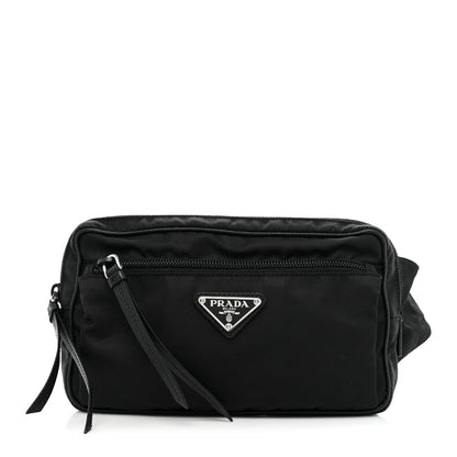 Prada Re-Nylon Saffiano Belt Bag L Black 1 of 11