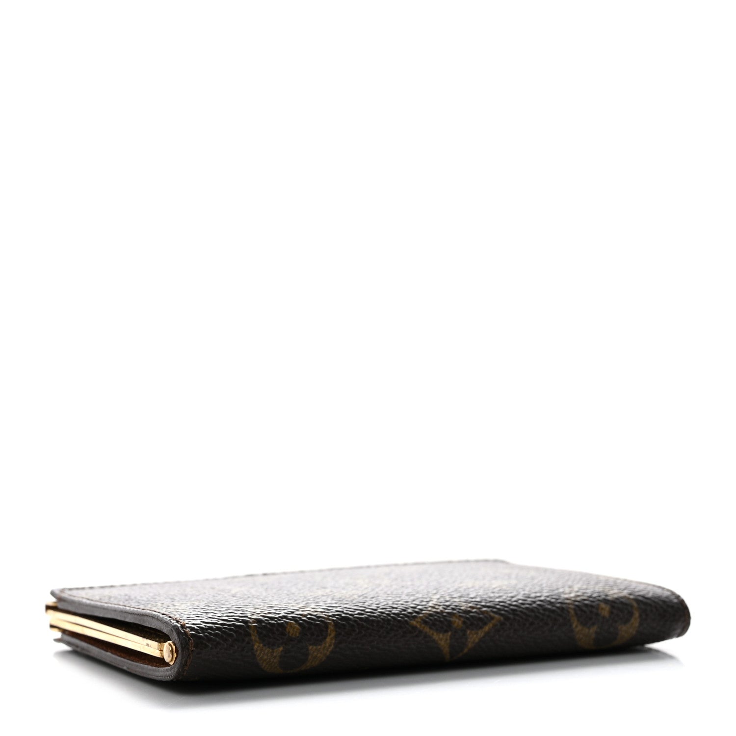 Louis Vuitton Monogram French Kiss Lock Coin Purse 4 of 9