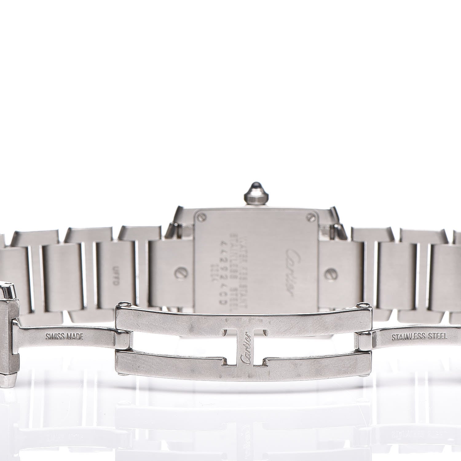 Cartier Stainless Steel 20mm Tank Francaise Quartz Watch 5 of 9