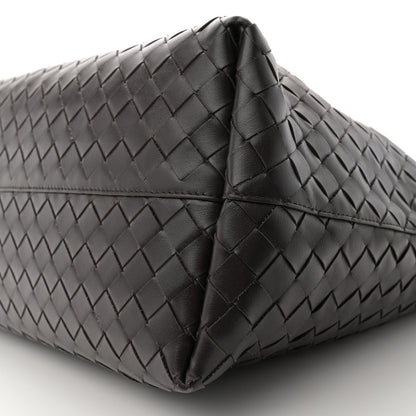Bottega Veneta Calfskin Intrecciato Large Zipped Tote Fondant 10 of 11