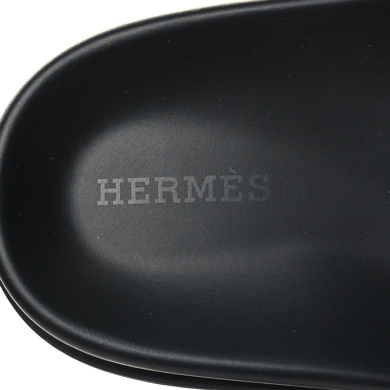 Hermes Calfskin Womens Chypre Sandals 39.5 Black 8 of 9