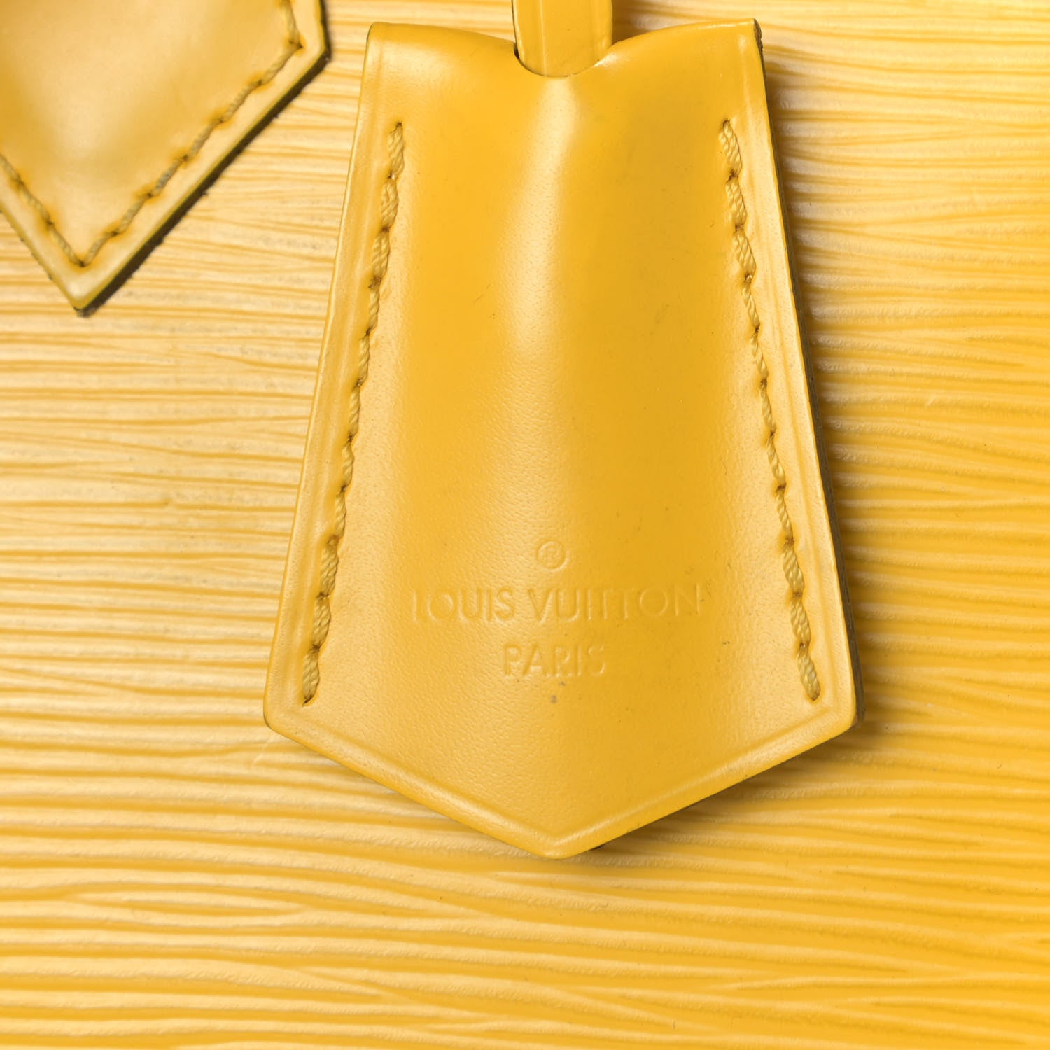 Louis Vuitton Epi Alma BB Citron 10 of 11