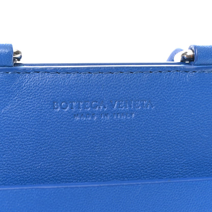 Bottega Veneta Nappa Maxi Intrecciato Phone Pouch Blue 6 of 10