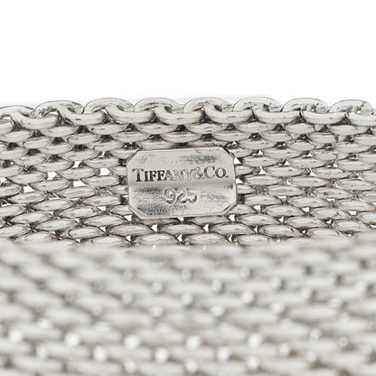 Tiffany Sterling Silver Somerset Mesh Bracelet 3 of 3