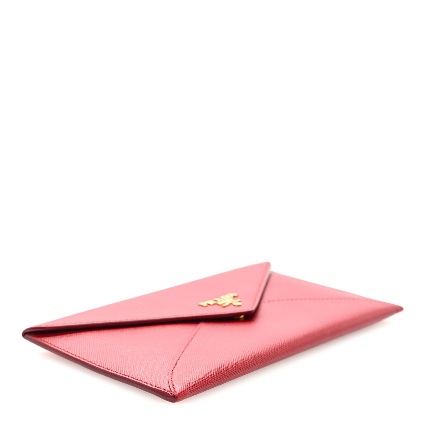 Saffiano Envelope Wallet Red