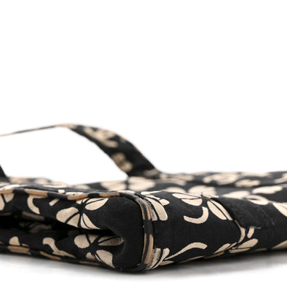 Chanel Canvas CC Clover Clutch Black 9 of 15