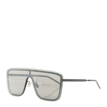 Saint Laurent Metal SL 364 Mask Sunglasses Black 1 of 8