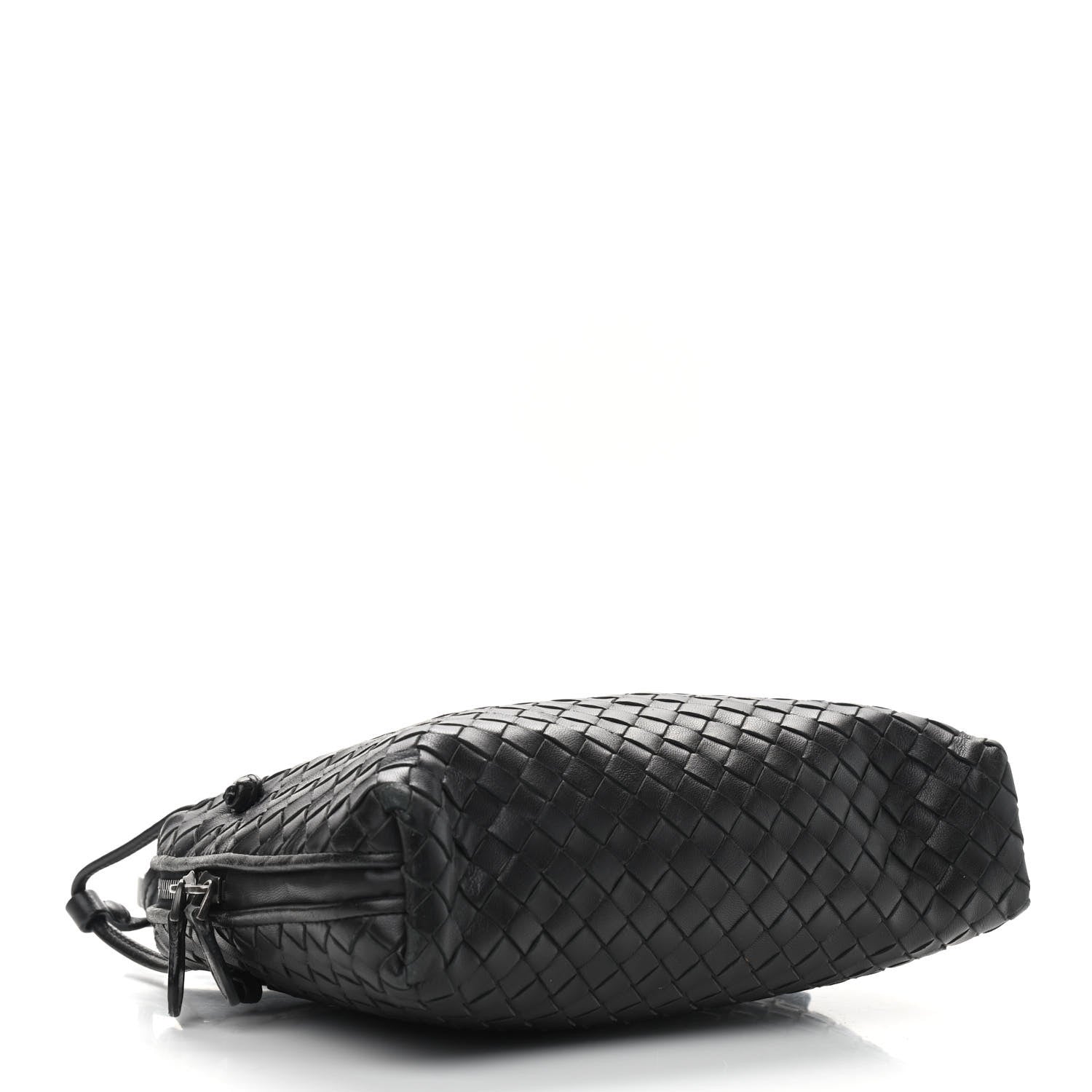 Bottega Veneta Nappa Intrecciato Nodini Crossbody Messenger Black 4 of 11