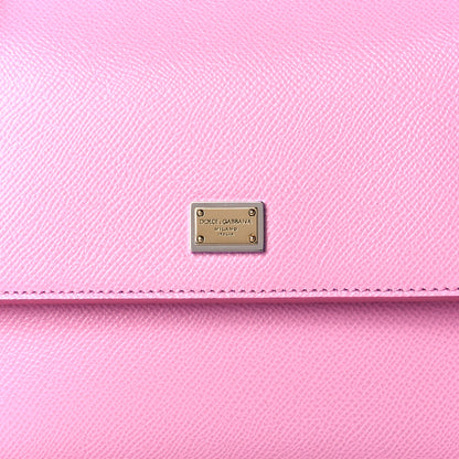 Dolce & Gabbana Dauphine Small Miss Sicily Satchel Rosa Chiaro 9 of 13