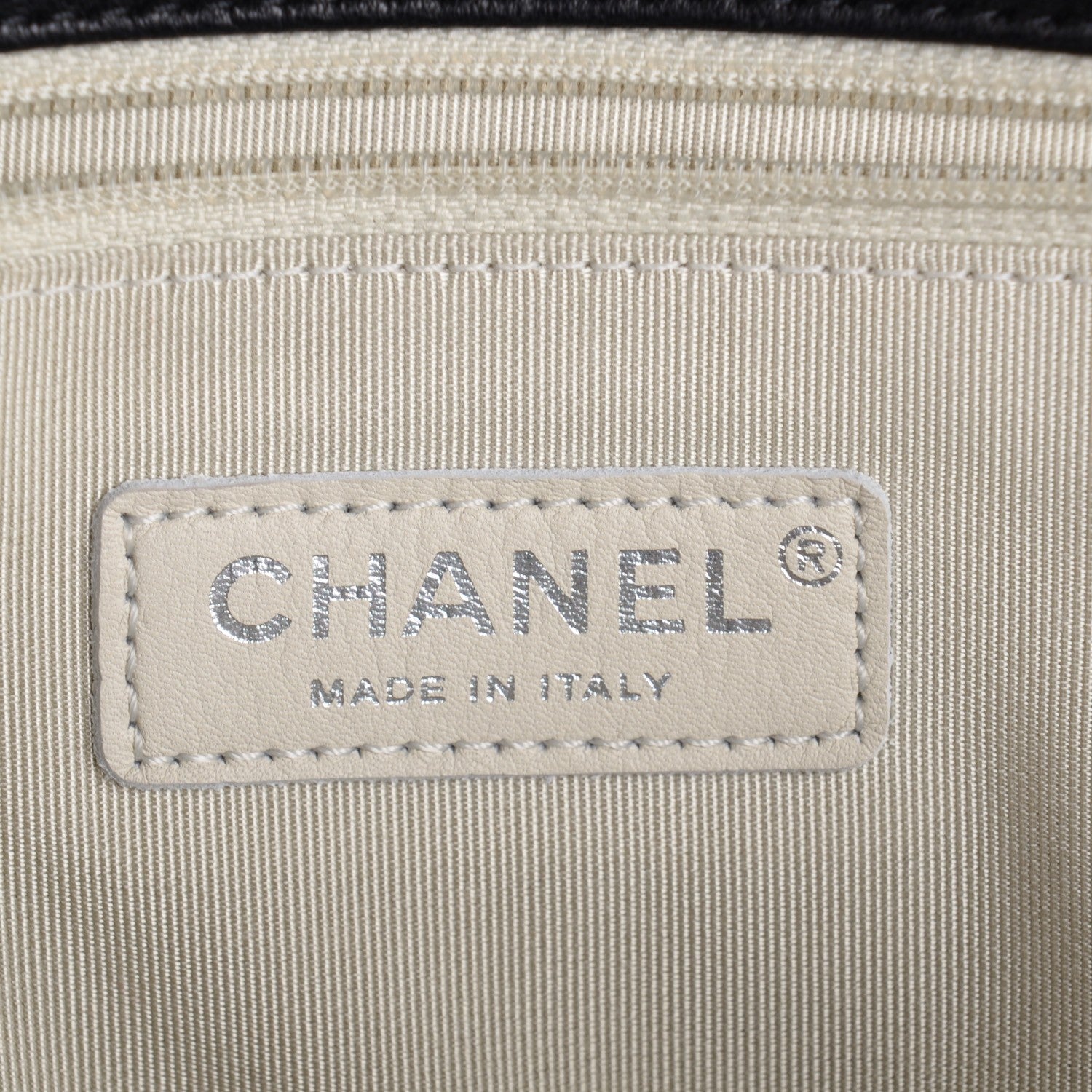 Chanel Crumpled Lambskin Quilted Chain Around Maxi Flap Black 6 of 7