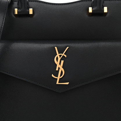 Saint Laurent Grain De Poudre Small Uptown Tote Black 8 of 10