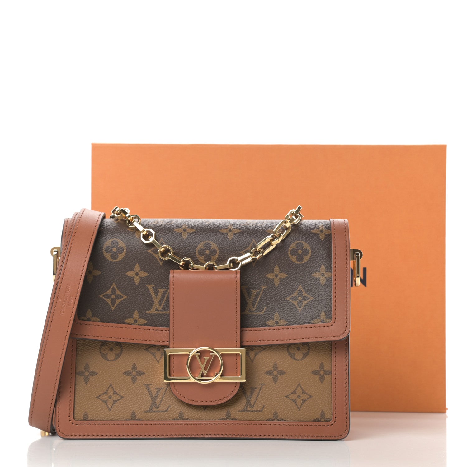 Louis Vuitton Reverse Monogram Dauphine MM 11 of 11