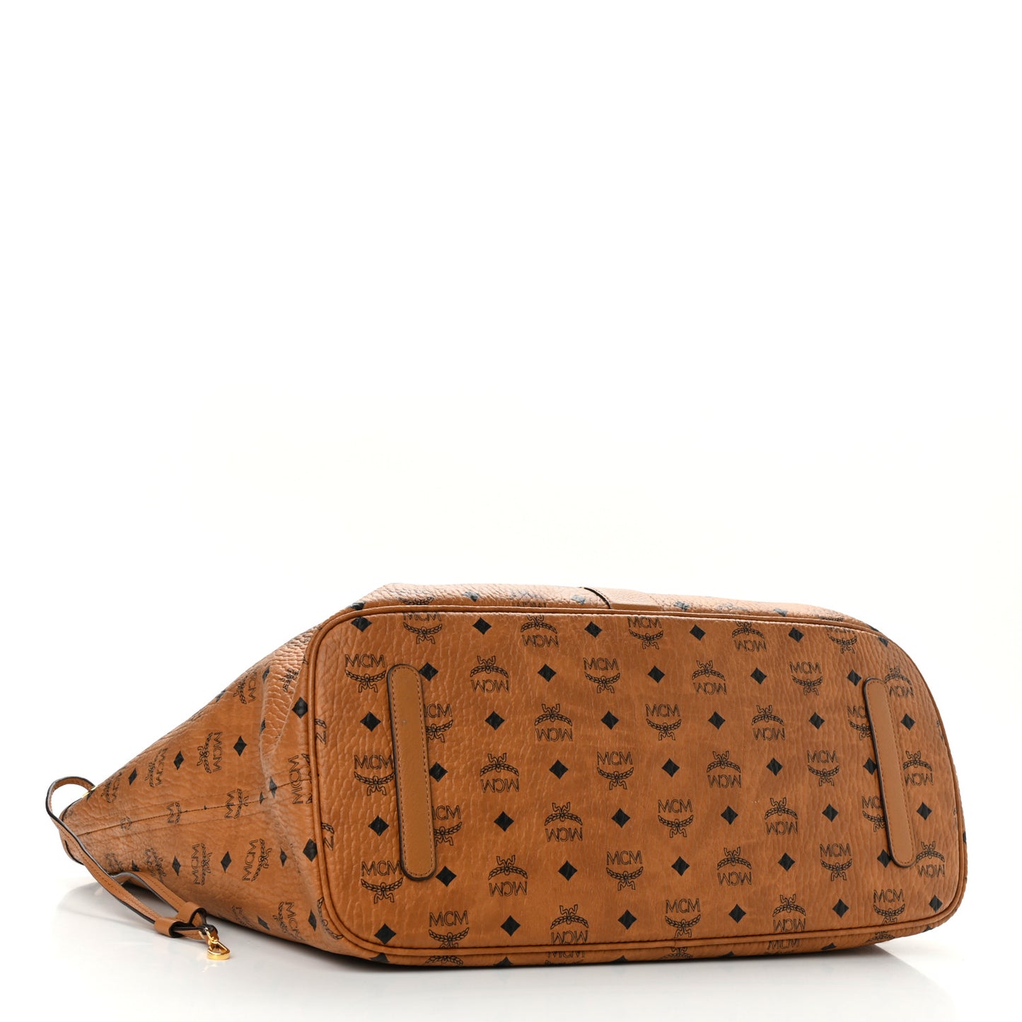 Visetos Large Liz Reversible Shopper Tote Cognac