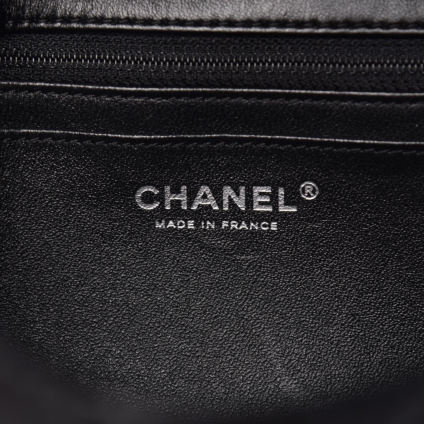 Lambskin Quilted Elementary Chic Flap Black