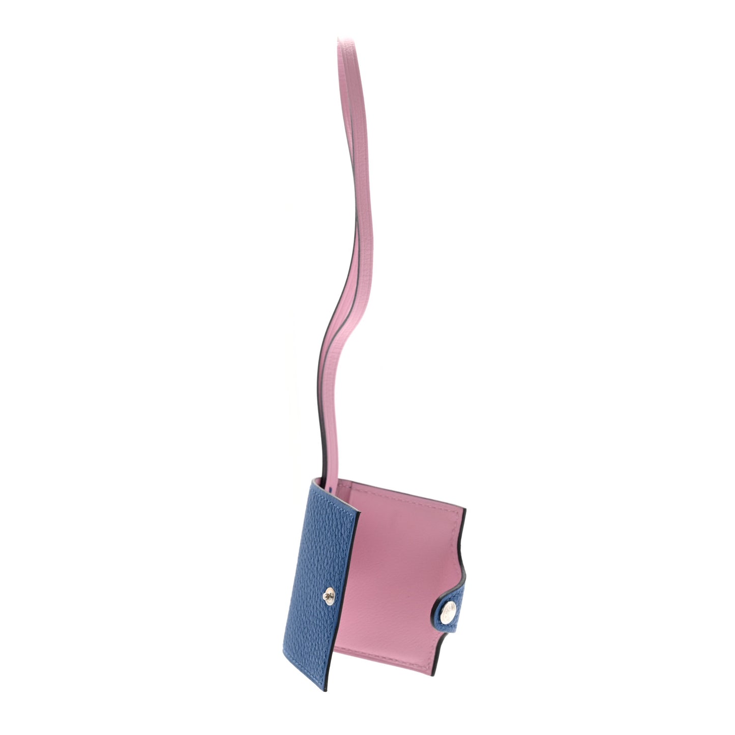 Togo Swift Verso Ulysse Nano Bag Charm Bleu France Mauve Sylvestre