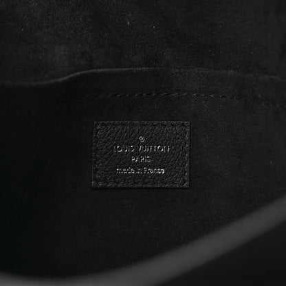 Louis Vuitton Soft Calfskin Mylockme Chain Bag BB Black 6 of 8