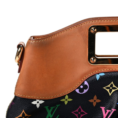 Louis Vuitton Monogram Multicolor Judy MM Black 7 of 7