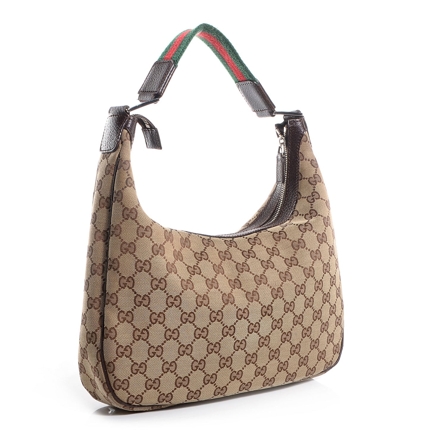 Monogram Medium Pop Hobo Dark Brown
