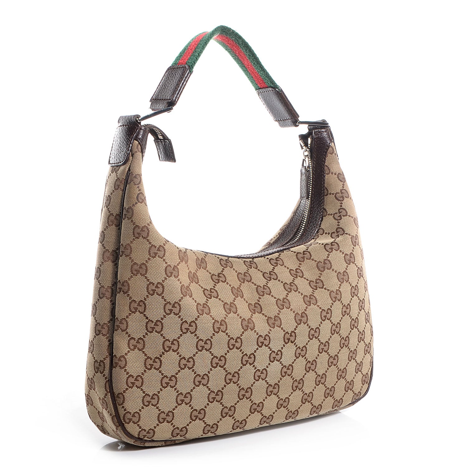 Gucci Monogram Medium Pop Hobo Dark Brown 4 of 7
