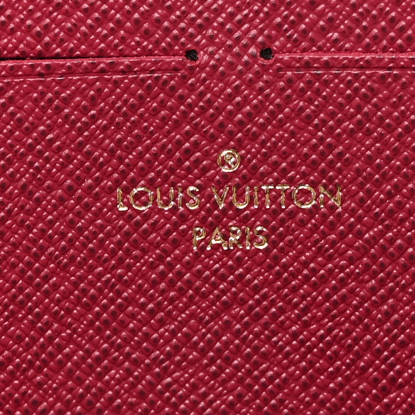 Monogram Clemence Wallet Fuchsia